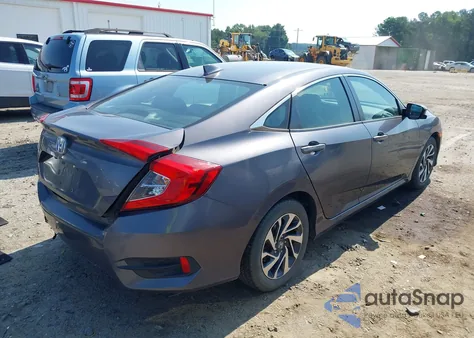 2017 Honda Civic Ex z USA, uszkodzony, nr VIN 2HGFC2F77HH530850